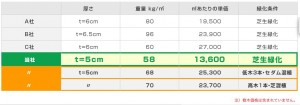 屋上緑化費用